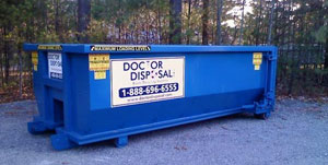 Dumpster Rental in Quincy MA from Doctor Disposal