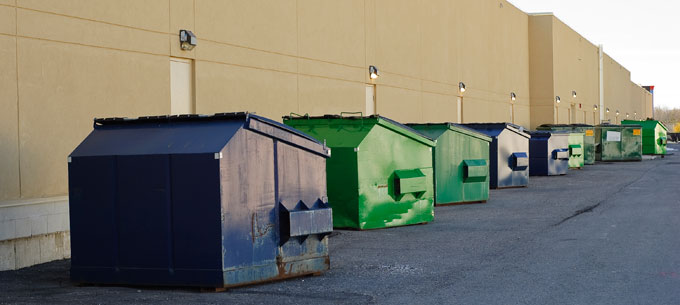 rent a commercial dumpster in weymouth mass